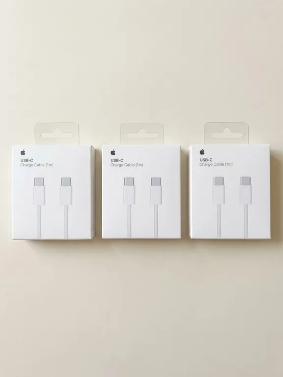 Apple USB-C Charge Cable (1m), Lot of 3, Sealed Boxes