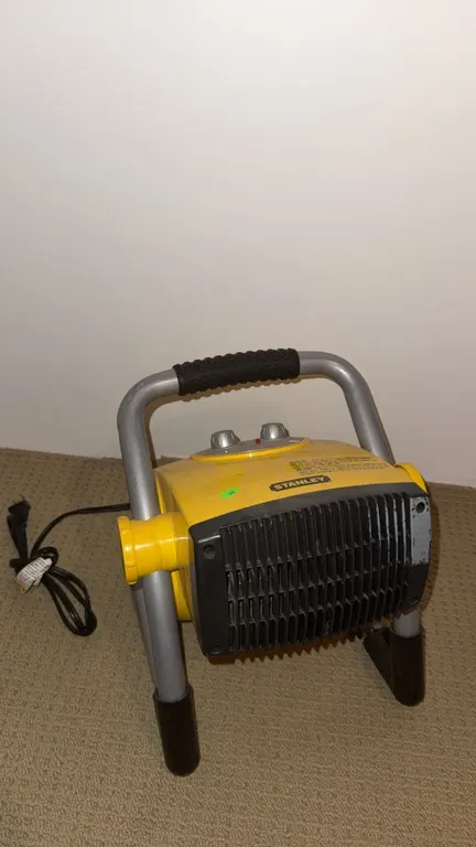 Stanley Electric Utility Heater In Yellow