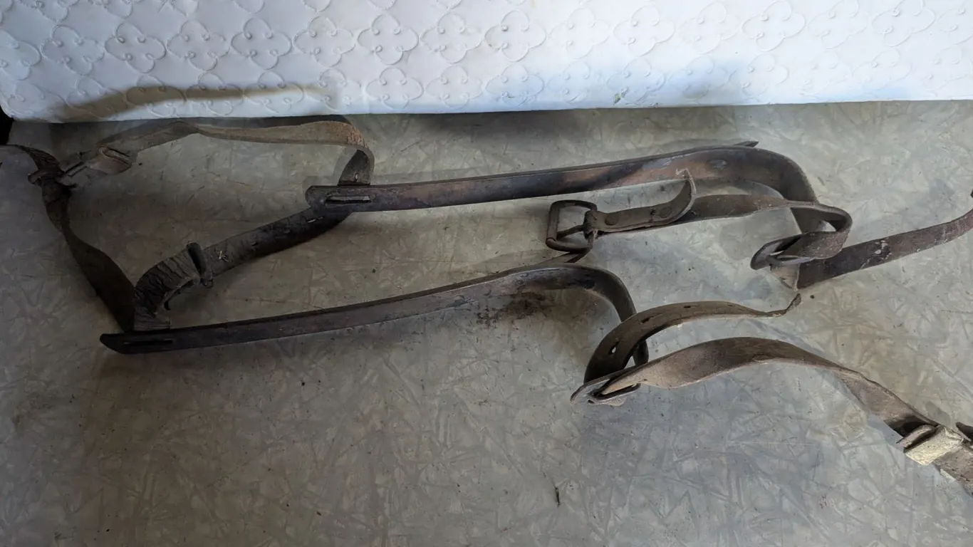 Vintage Lineman Pole Climbing Spikes