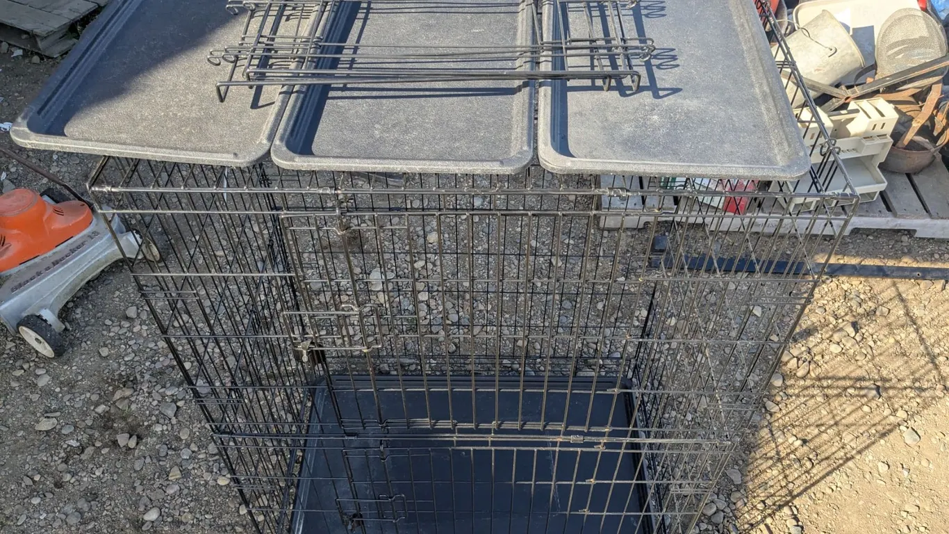 Folding Chinchilla/Ferret Cage – 36”x 22”x 48”h