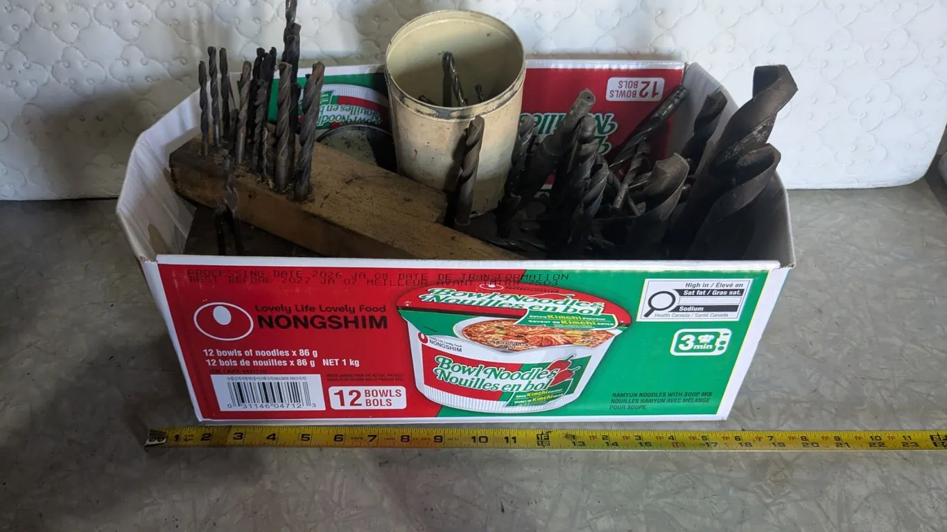 Lot of Assorted Drill Bits