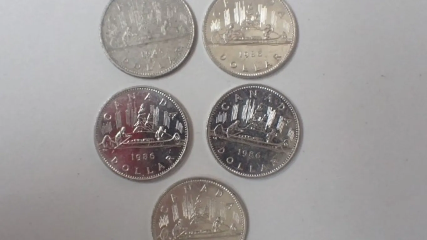 Canadian One Dollar Coins #4