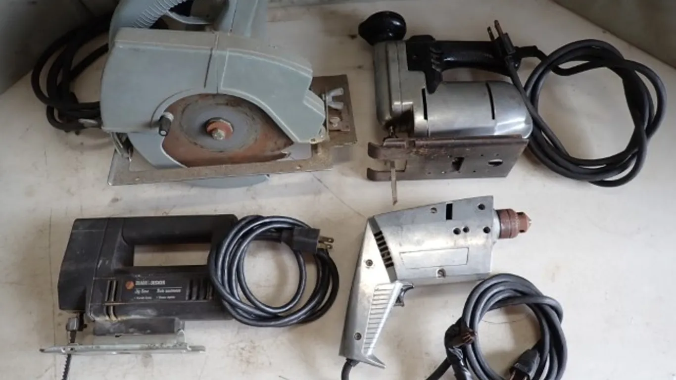 Vintage Corded Tools Looking For A Job