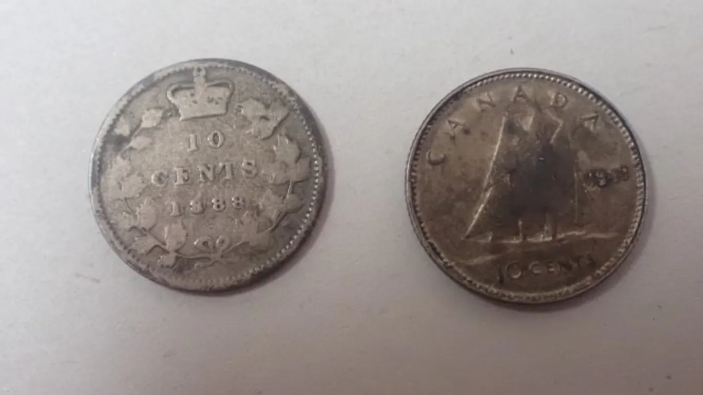 Canadian Silver Dimes
