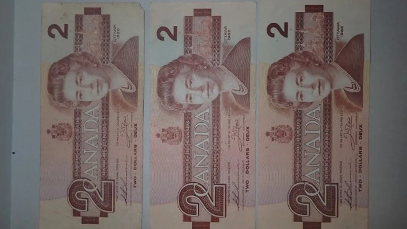 Canadian Two Dollar Bills #2