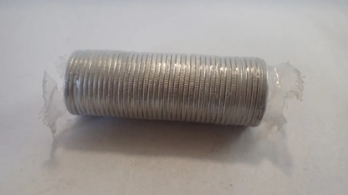 1999 Canadian “Etched in Stone” Millennium Quarter Roll – Uncirculated