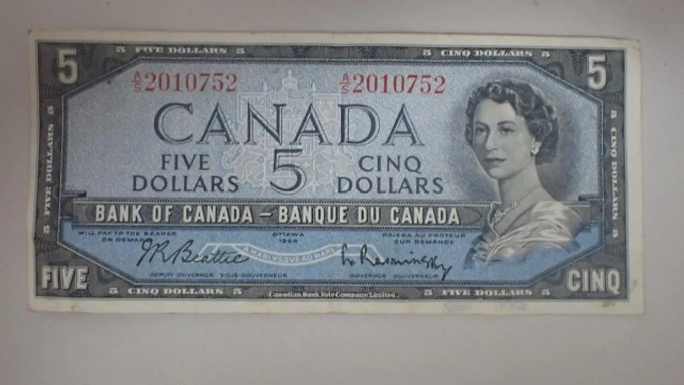 Canadian Five Dollar Bill