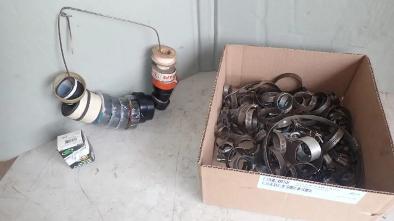 Pipe / Hose Clamps Lot