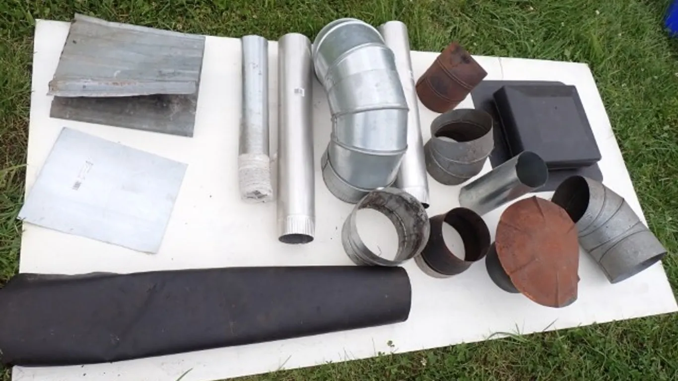 Assorted Stove Pipe, Ductwork & Venting Components