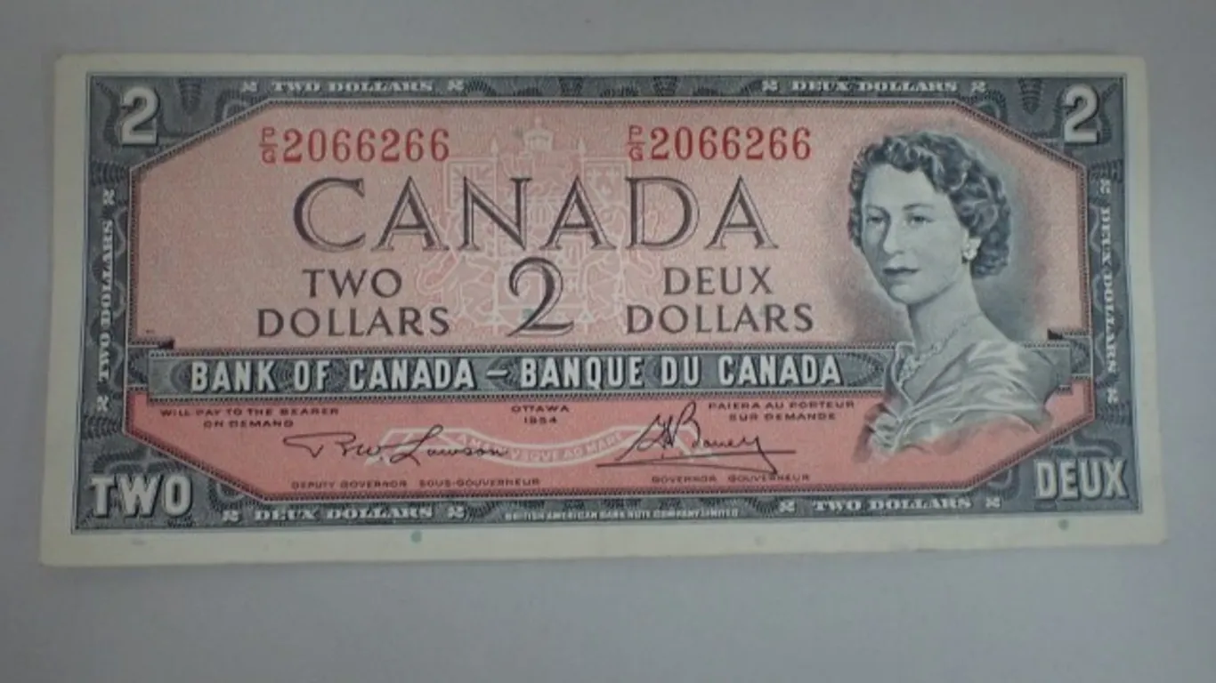 Canadian Two Dollar Bill
