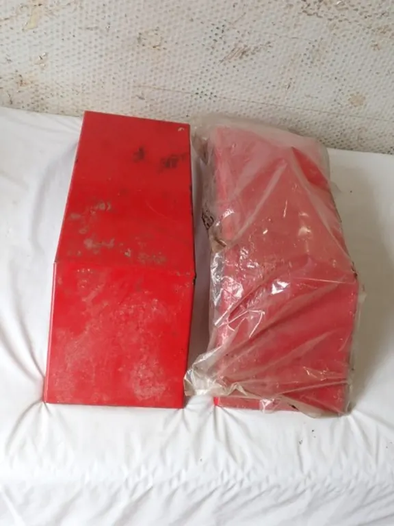 Pair of Vintage Steel Tractor Fenders
