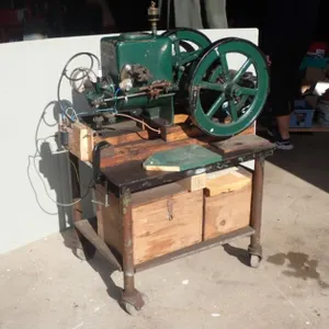 Stationary Gas Engine "Hit-and -Miss Engine"