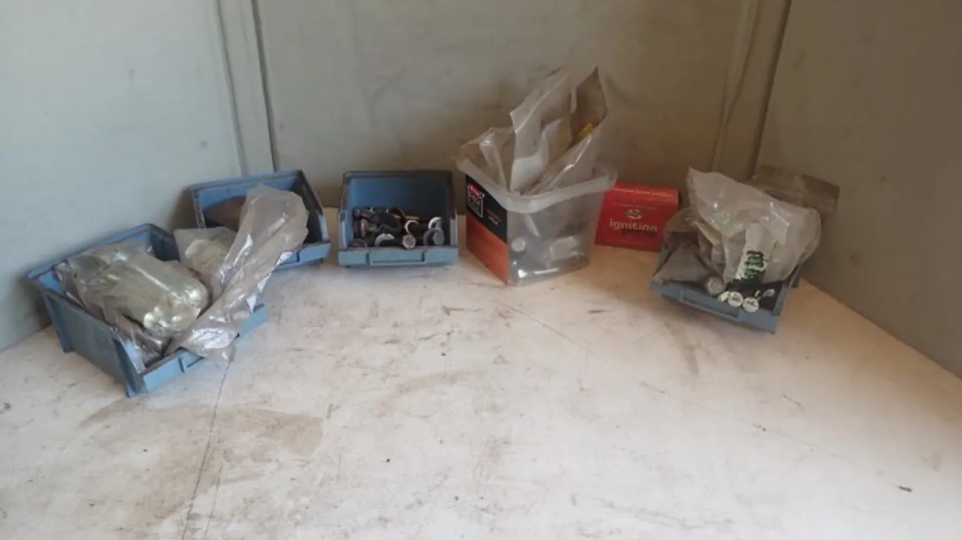 Assortment of Garage Hardware