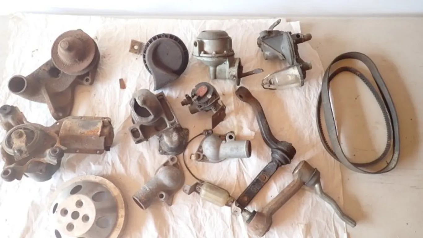 Assortement of Vintage Auto parts