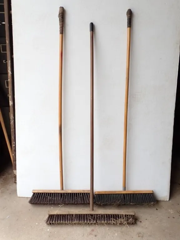 Wooden Push Brooms