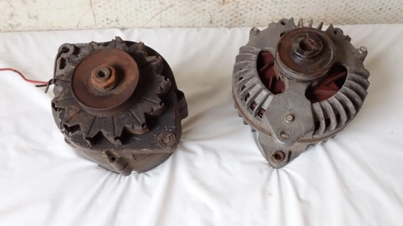 Two Automotive Alternators