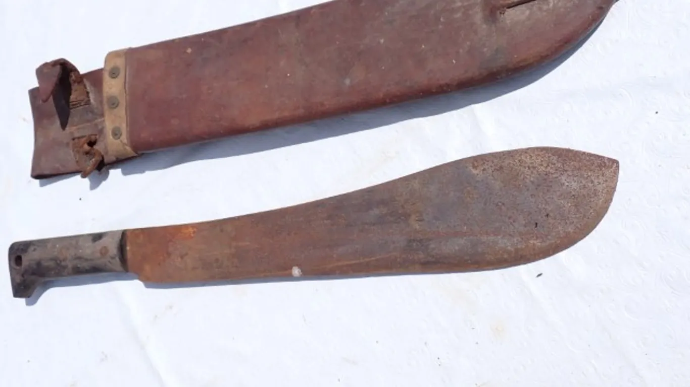 Bush Knife in Sheath