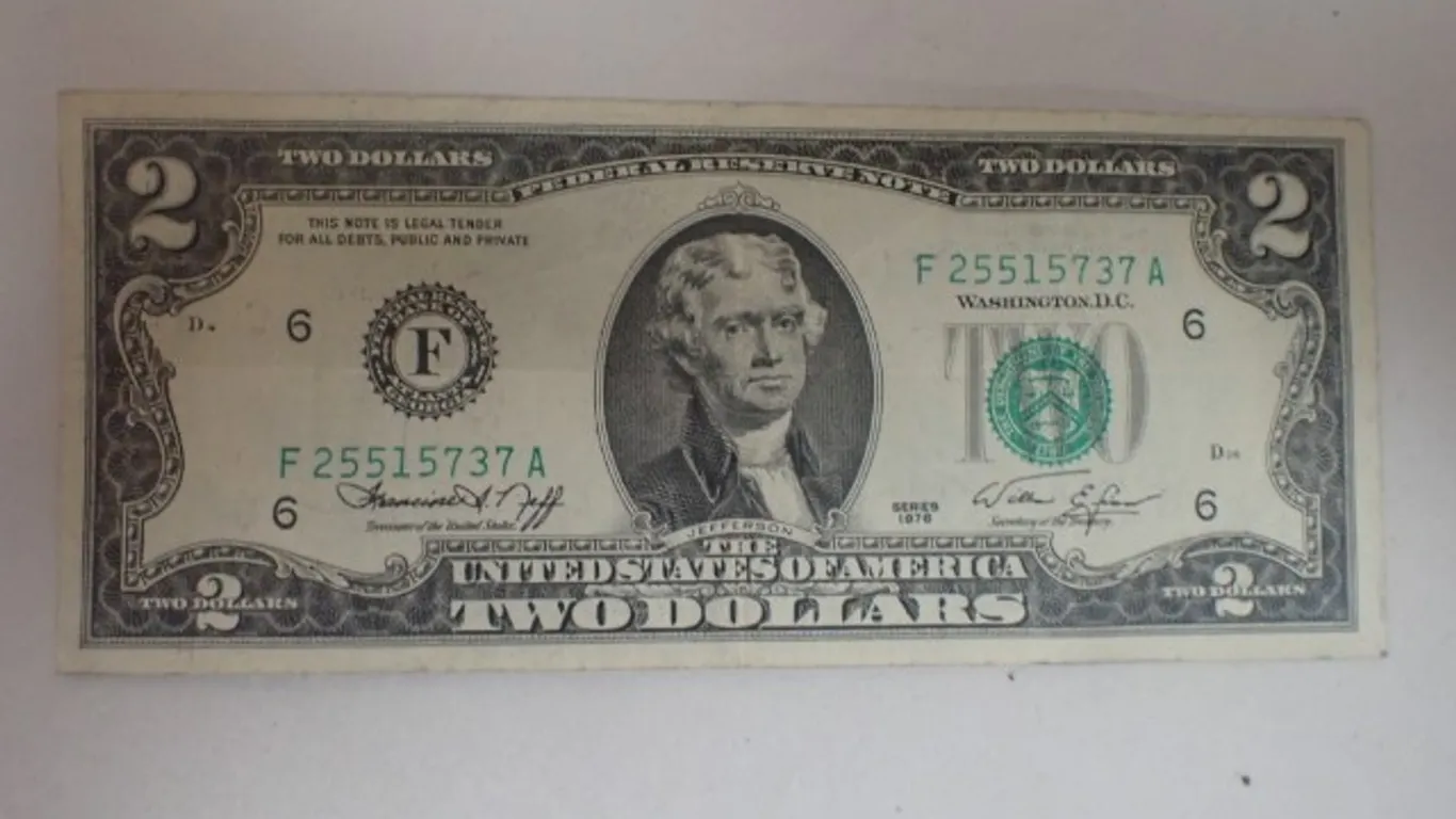 American 1976 Series Two Dollar Bill
