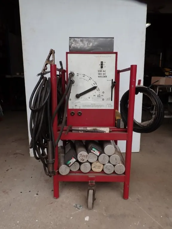 Arc Welder With Utility Cart & Accessories