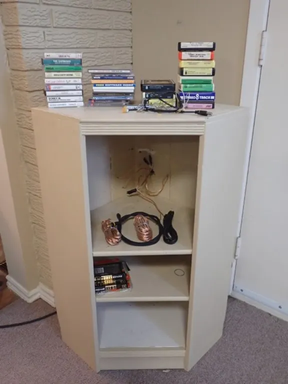Utility Shelf and Music Collection