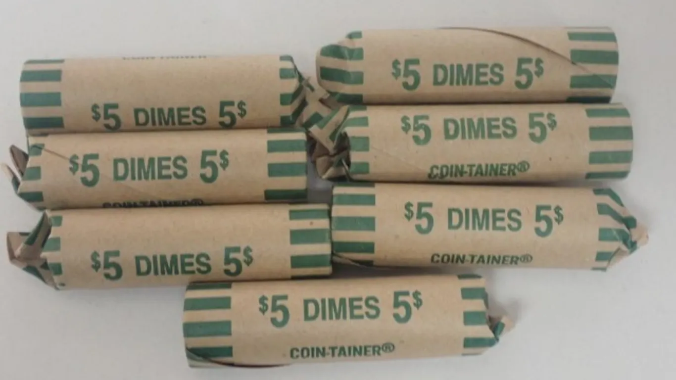 Canadian 10 Cent Rolls