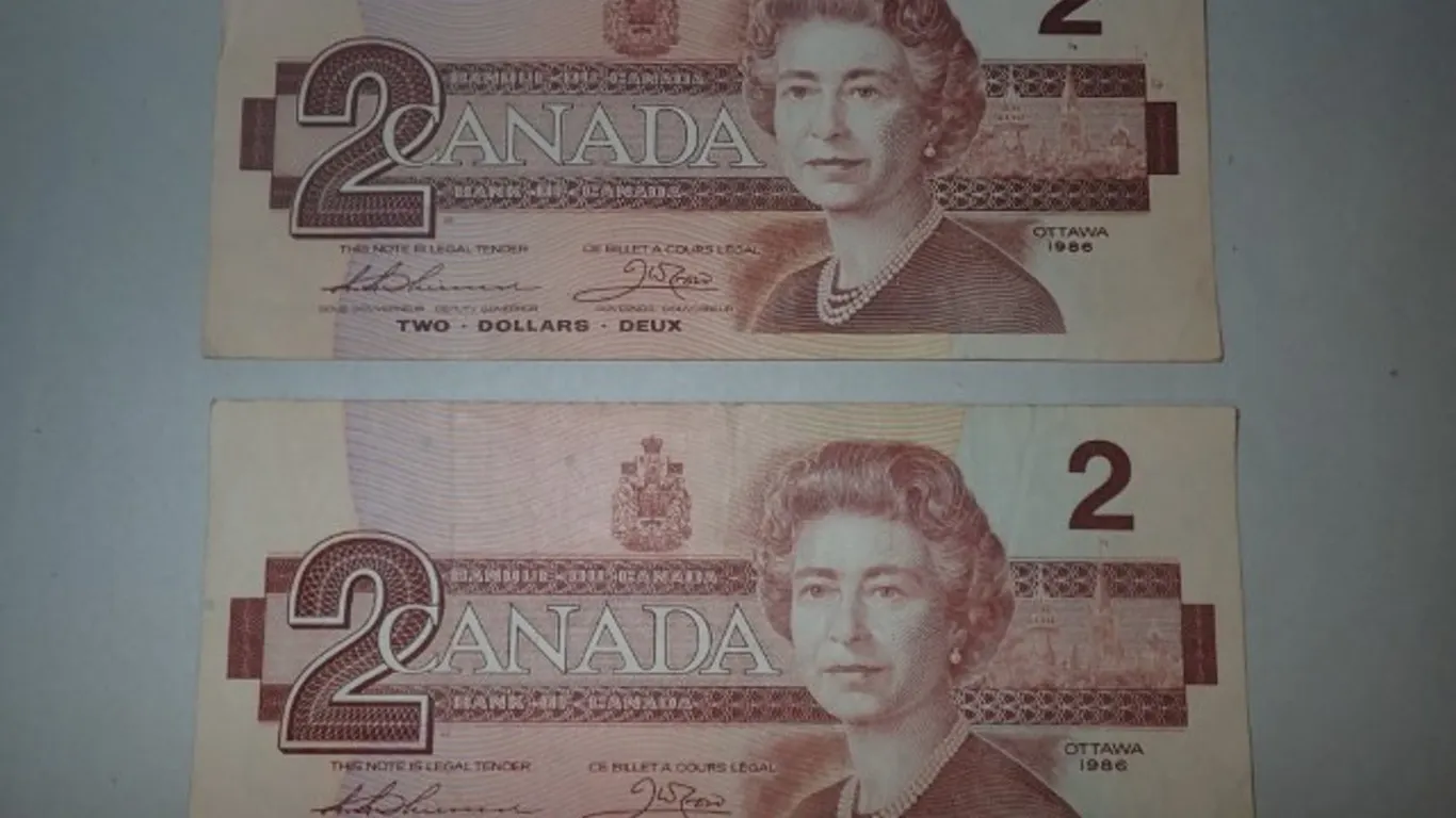 Canadian Two Dollar Bills #4