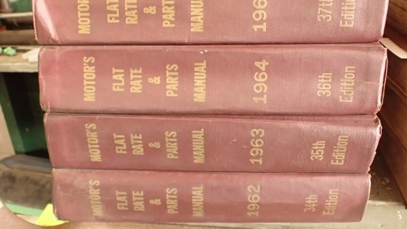 Motor's Flat Rate & Parts Manuals