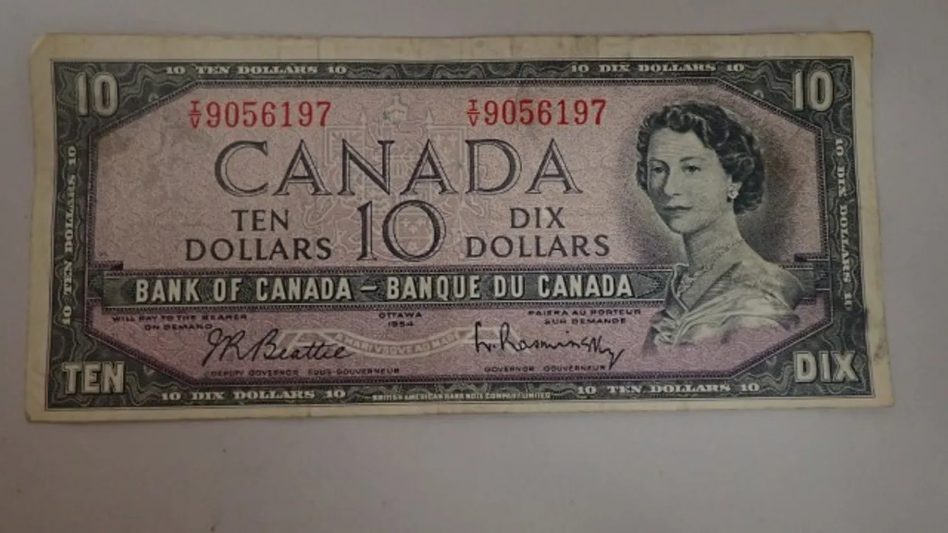 Canadian Ten Dollar Bill