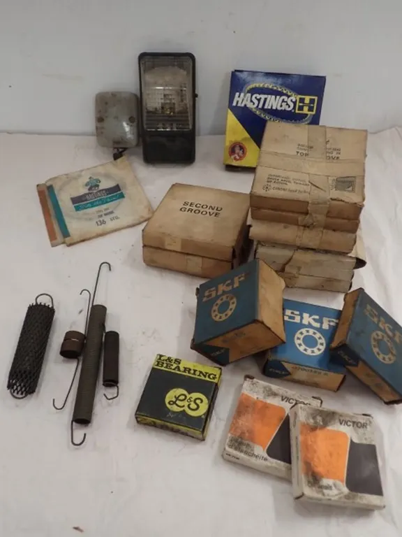 Piston Rings, Carburator Springs, oil seals