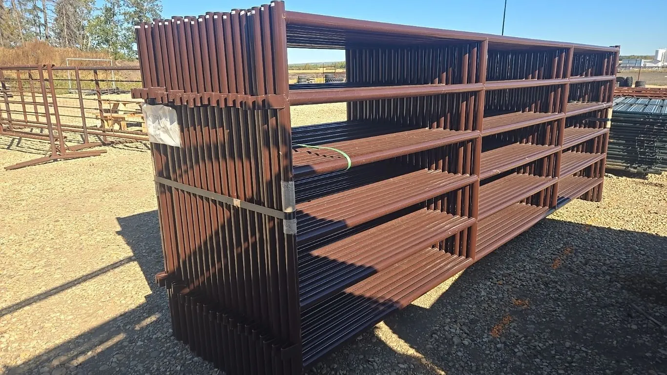 21- Steel 16 Foot Alley Panels (Unused)