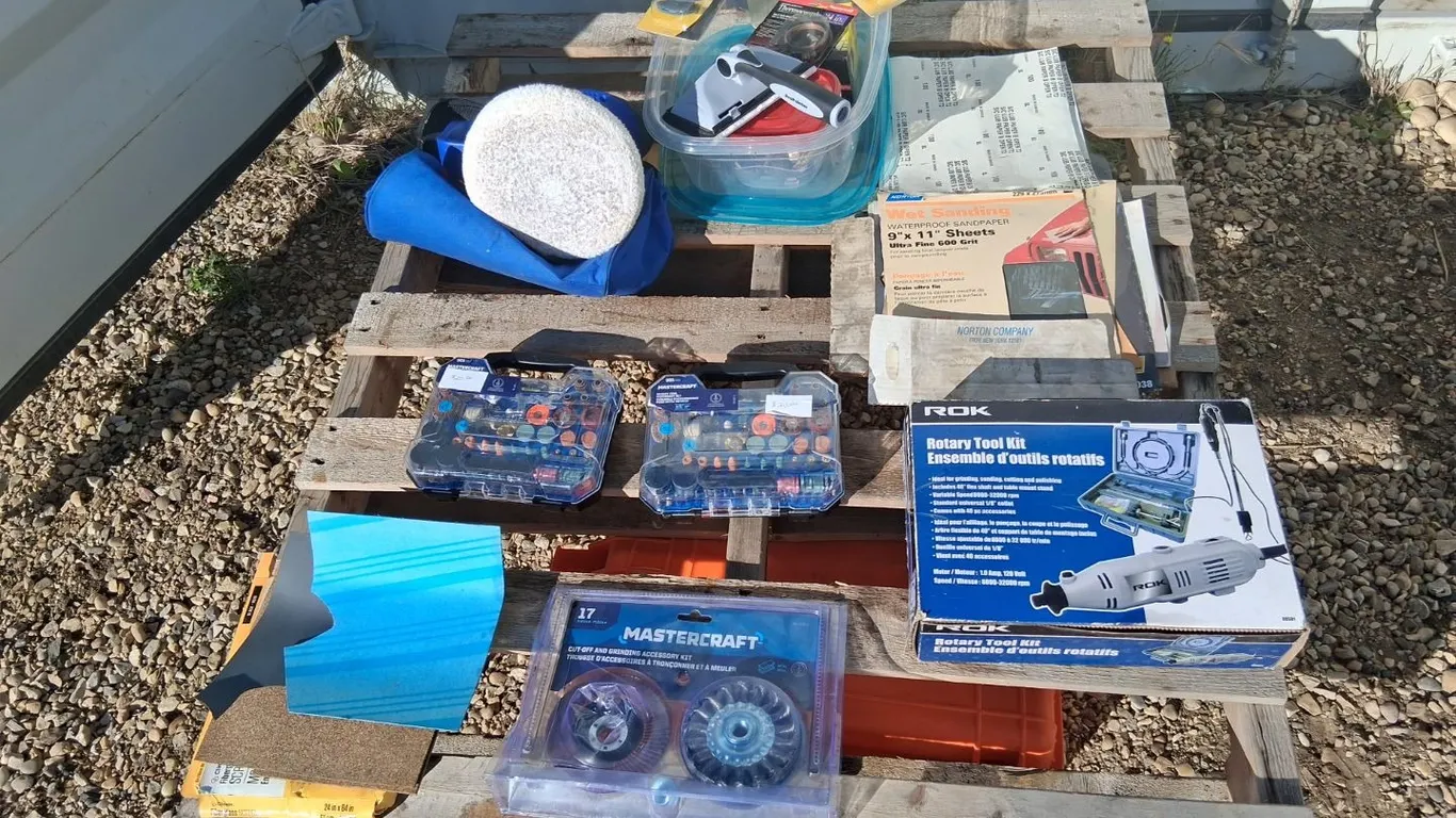 ROK Rotary Tool Kit, Simoniz Buffer (WC)
