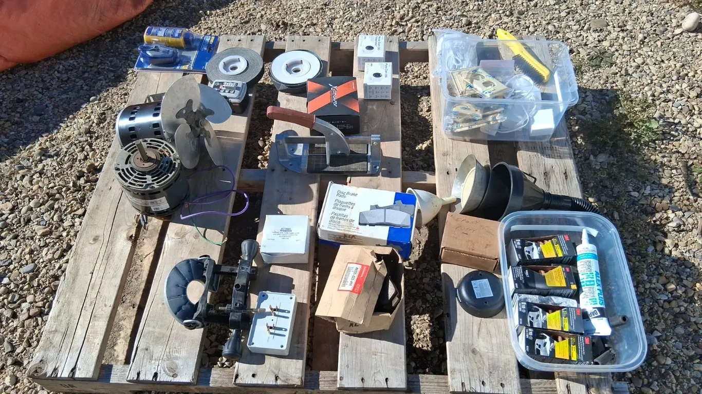 Brake Pads, Emery Cloth, Funnels