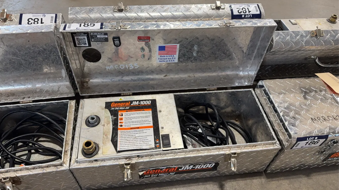 General JM-1000 Jet-Set Mini-Jet High-Pressure Drain Cleaner
