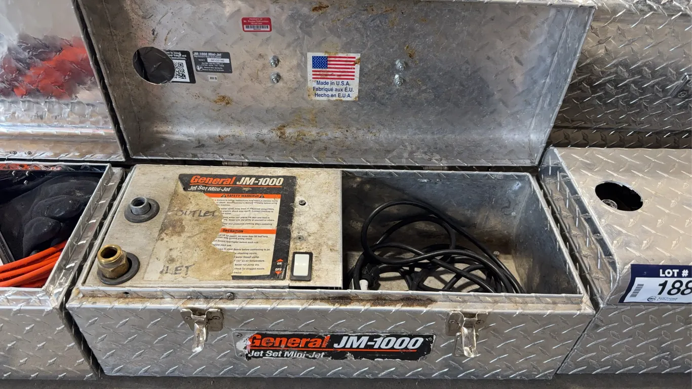 General JM-1000 Jet-Set Mini-Jet High-Pressure Drain Cleaner