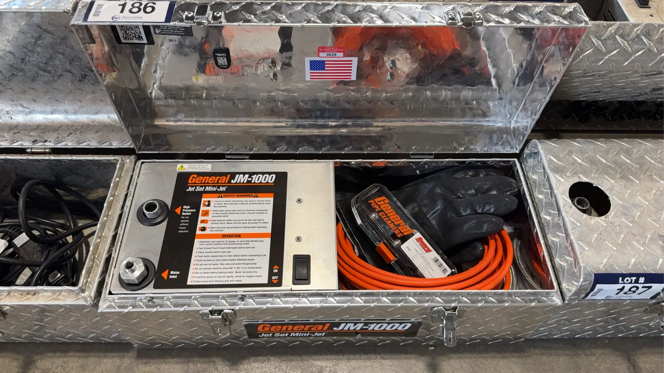 General JM-1000 Jet-Set Mini-Jet High-Pressure Drain Cleaner