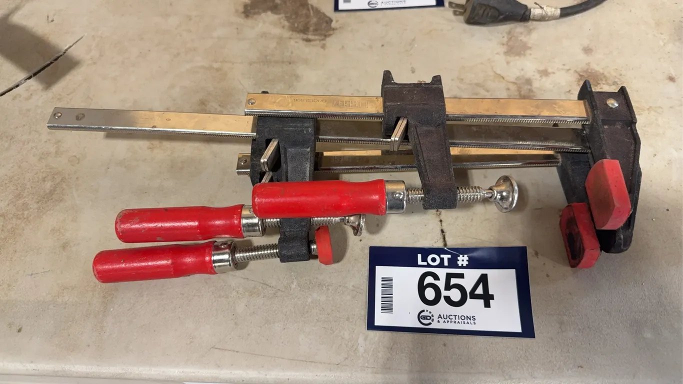 Lot of (3) FESI GSCC2-506 Bar Clamps