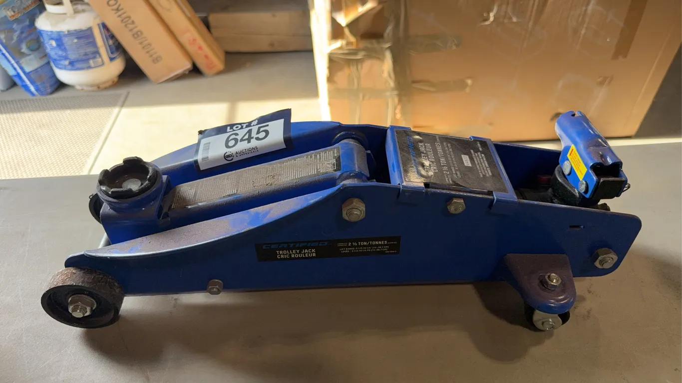 Certified 2-1/2 Ton Trolley Jack