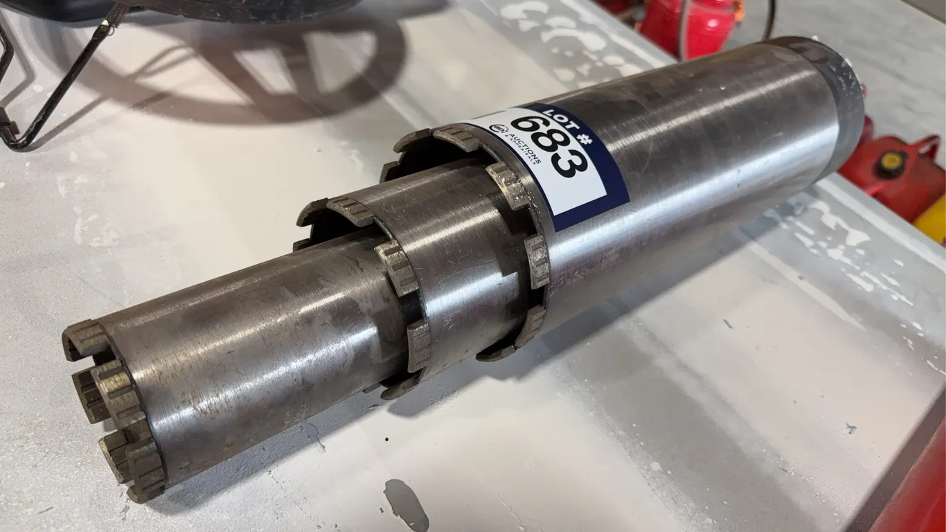 Lot of (3) Asst. Core Bits