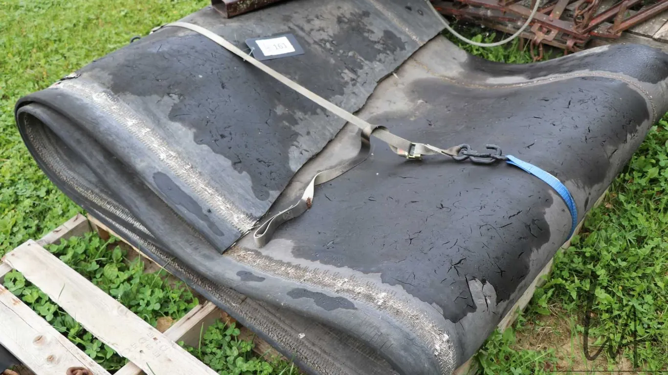 Section or rubber conveyor/ mat 48" W X 150 L
