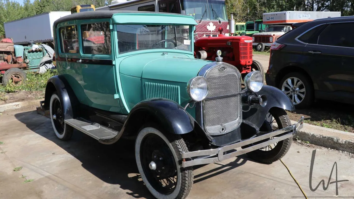 1928 Ford Model A Tudor motor car was running not long ago, however was put into storage and now nee