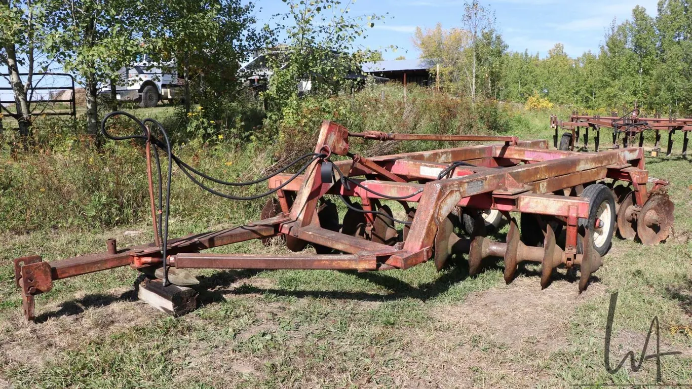 Kello-bilt heavy duty off-set disc/ harrow. Built in Stettler Alberta and specifically designed to c