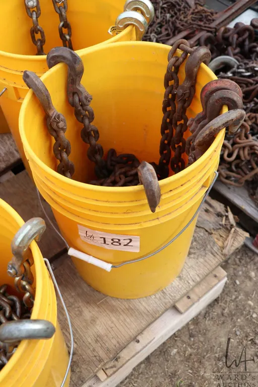 Three lengths of chain