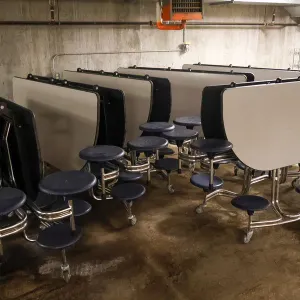 (15) 60" & 12' Fold and Roll Away Tables