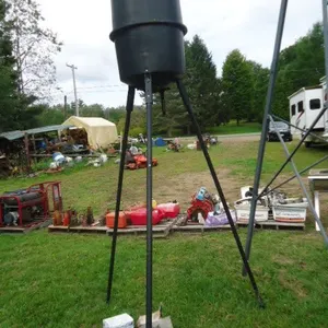 Tripod Grain Feeder with Control Unit
