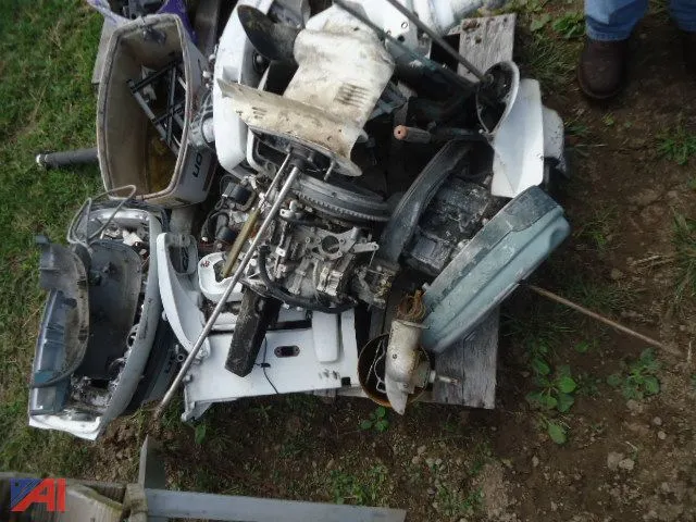 Elgin Motor and Johnson Boat Motors (Parts or Repair)