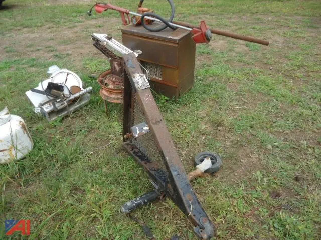 Trap Launcher, Globe Meat Cutter, Dearbom Heater, Hand Pump, Trailer Hitch