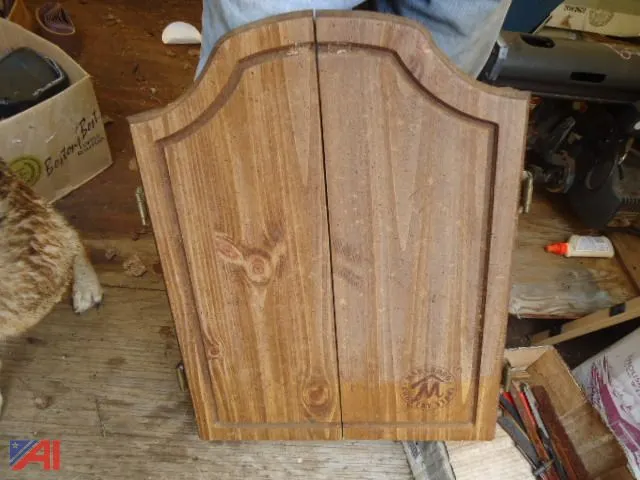 Marlboro Dart Board in Cabinet