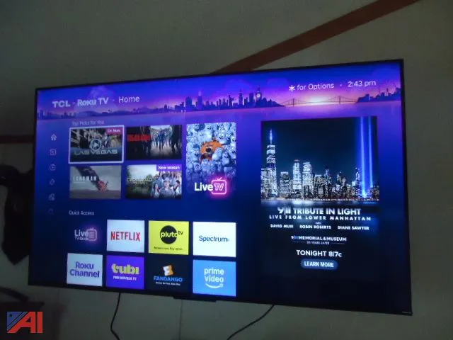 TCL 55" Flat Screen Television