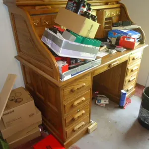 Oak Roll Top Desk