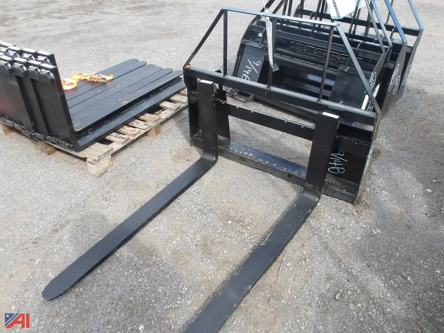 (1 Set) Skid Steer Forks